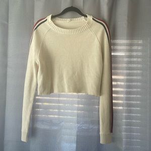 Brand:I ❤️ it Size:large possibly kids Color:yellow with red and blue strips
